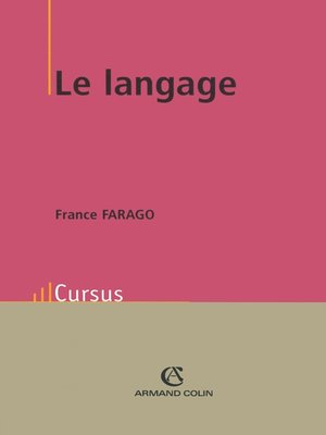cover image of Le langage